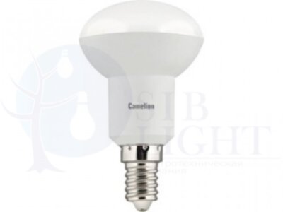 Лампа светодиодная LED6 R50/830/E14 6Вт 3000К тепл. бел. E14 455лм 220-240В Camelion 11658