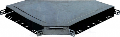 Поворот на 90 гр. 80х600 HDZ IEK CLP2P-080-600-M-HDZ