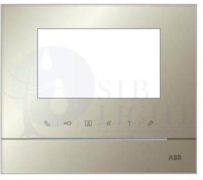 Рамка для абонентского устройства 4,3, золотой ABB 52311FC-G