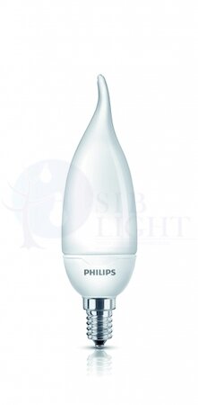 Candle BentTip 8W WW E14 220-240V 1PF/6