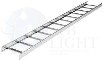 Лестничный лоток 50х600 L3000 горячеоцинкованный ДКС LL5060HDZ