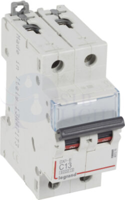 Автомат 2P 13А DX3-E (6 кА, C) Legrand 407276