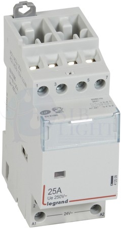 CX3 Контактор 24V 2НО+2НЗ 25А Legrand 412509