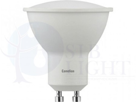Лампа светодиодная LED7 GU10/830/GU10 7Вт 3000К тепл. бел. GU10 460лм 220-240В Camelion 11654