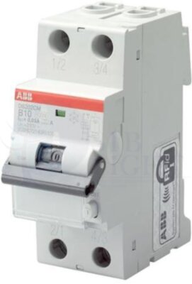 Дифференциальный автомат 2P 16А DS202C (тип AC, 6 кА) ABB 2CSR252140R1164