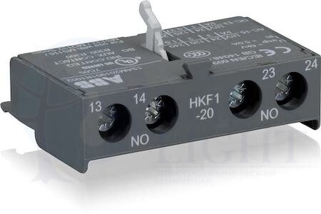 Фронтальные доп контакты 2НО HKF1-20 для автоматов типа MS116 MS132 MS132-T MO132 MS165 MO165 ABB 1SAM201901R1002