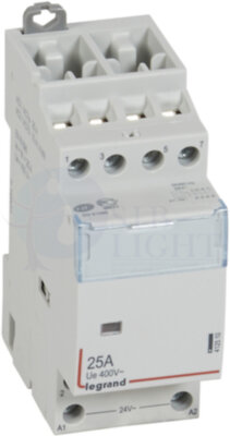 CX3 Контактор 24V 4НО 25А Legrand 412510