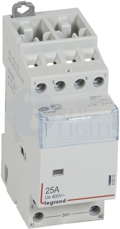 CX3 Контактор 24V 4НО 25А Legrand 412510