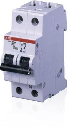 Автомат 1P+N 32А S200MT (10 кА, D) ABB 2CDS271106R0321