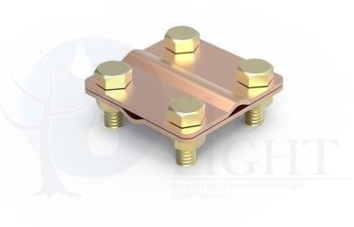 Соединитель пруток - пруток D8 мм медь ДКС NG3104CU