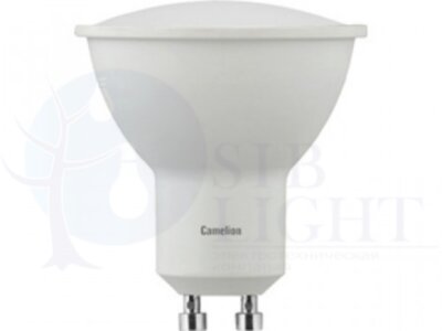 Лампа светодиодная LED7 GU10/845/GU10 7Вт 4500К белый GU10 485лм 220-240В Camelion 11655