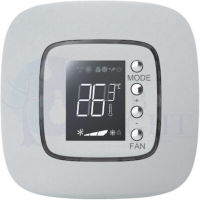 Valena ALLURE MyHome.Термостат с дисплеем 1,6".2 модуля Legrand 752731