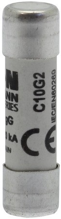 Предохранитель цилиндрический 10х38 2A GG 500В AC, C10G2 EATON C10G2