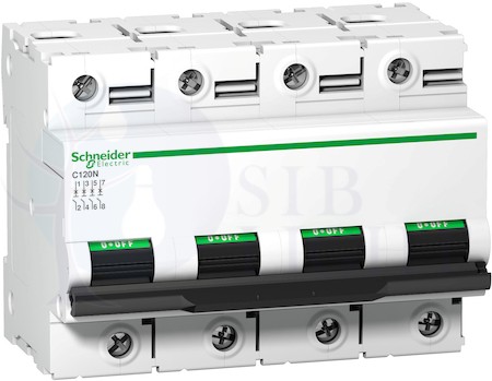 Автомат 4P 80А Acti 9 (10 кА, C) Schneider Electric A9N18372