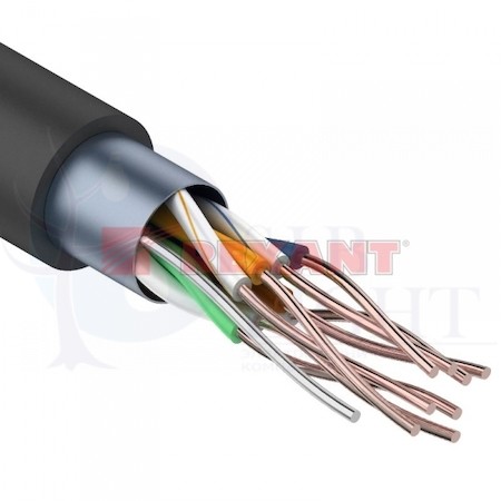 Кабель FTP 4х2х24AWG кат.5е медь наруж. прокл. 305м (м) REXANT 01-0146