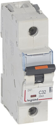 Автомат 1P 32А DX3 (25 кА, C) Legrand 409758