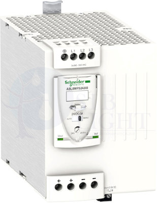 БЛОК ПИТАНИЯ УНИВЕРСАЛ 3-ФАЗНЫЙ 24В 20A Schneider Electric ABL8WPS24200