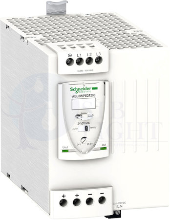 БЛОК ПИТАНИЯ УНИВЕРСАЛ 3-ФАЗНЫЙ 24В 20A Schneider Electric ABL8WPS24200