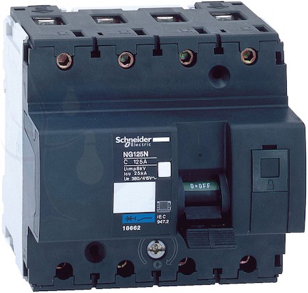 Автомат 4P 80А Acti 9 (50 кА, C) Schneider Electric 18658