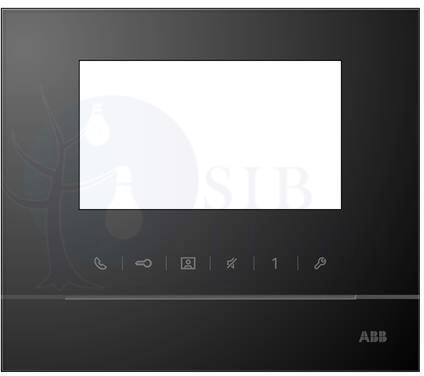 Рамка для абонентского устройства 4,3, черный ABB 52311FC-B