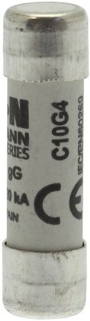 Предохранитель цилиндрический 10х38 4A GG 500В AC, C10G4 EATON C10G4