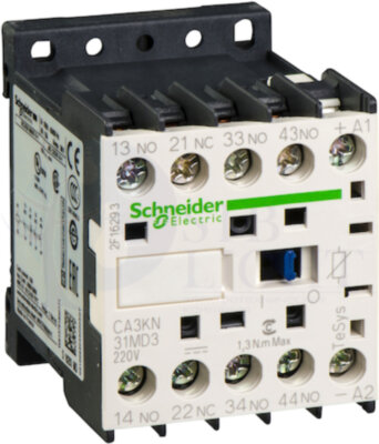 ПРОМЕЖУТОЧНОЕ РЕЛЕ 4НО, ЦЕПЬ УПРАВЛЕНИЯ 220 В DC Schneider Electric CA3KN40MD3