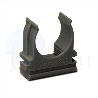 DKC Держатель-клипса быстрого монтажа, д.20мм (упаковка 100 шт) ДКС 51020M