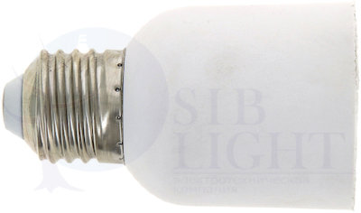 Переходник E27-E40 бел. PROxima EKF AD-E27-E40-w