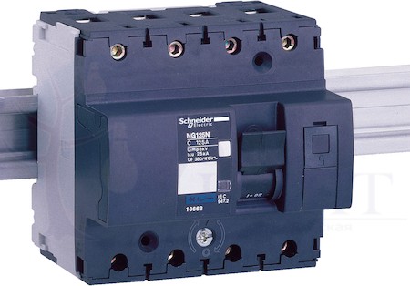 Автомат 4P 80А Acti 9 (7.5 кА, C) Schneider Electric 18818