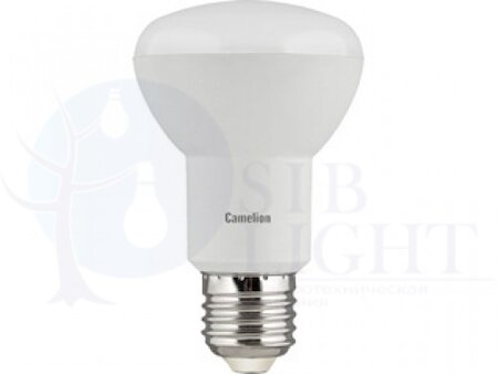 Лампа светодиодная LED8.5 R63/830/E27 8.5Вт 3000К тепл. бел. E27 560лм 220-240В Camelion 11660