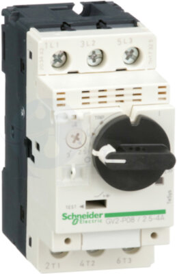 автоматический выключатель с комбинированным расцепителем 2,5-4А Schneider Electric GV2P08