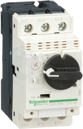автоматический выключатель с комбинированным расцепителем 2,5-4А Schneider Electric GV2P08