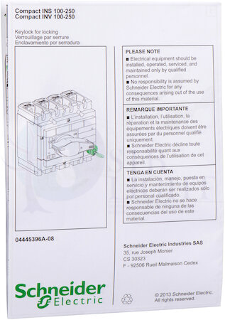 АКСЕССУАР ДЛЯ БЛОК.RONIS/PROFALUX INS250 Schneider Electric 31087