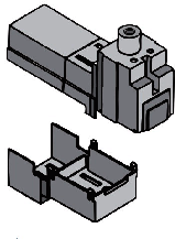 Комплект клеммных крышек OZXB5K комплект = 3 крышки ABB 1SCA022283R8040