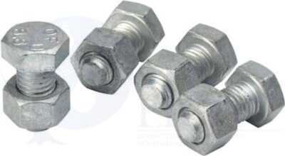 КОМПЛЕКТ 4Х(БОЛТ М12Х25 С ГАЙКОЙ) ГОР.ОЦ Schneider Electric 706415