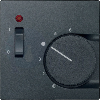 Крышка для терморегулятора M-Elegance/M-Plan (поворотный, антрацит) Schneider Electric MTN536114