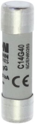 Предохранитель цилиндрический 14х51 40A GG 500В AC, C14G40 EATON C14G40