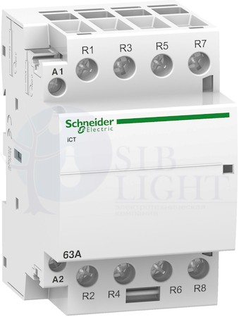 Контактор 4НЗ Acti 9 (63А, 220-240В АС) Schneider Electric A9C20867