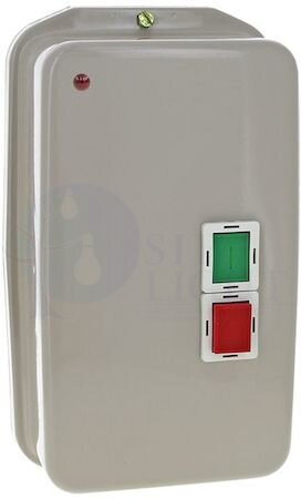 Пускатель в корпусе IP65 КМЭ 80А 400В с РТЭ и индикатором PROxima EKF ctrp-r-80-400v-led