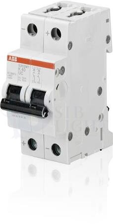 Автомат.выкл-ль 2-полюсной S202MT K6UC ABB 2CDS272065R0377