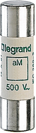 Плавкая вставка аМ 14х51 40A 500В б/б Legrand 014040