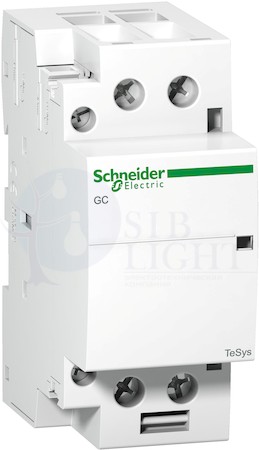 МОДУЛЬНЫЙ КОНТАКТОР 2 ПОЛЮСА (2НЗ).40А. ЦЕПЬ УПРАВЛЕНИЯ 220В 50ГЦ Schneider Electric GC4002M5