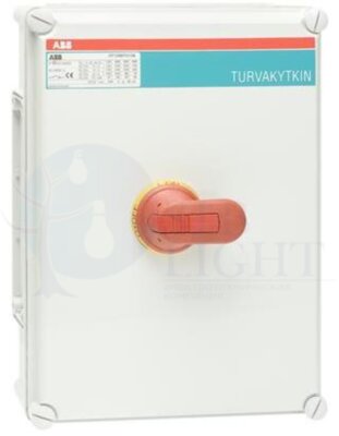 Рубильник в корпусе OT125GFCC3A ABB 1SCA148607R1001