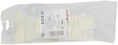 Colring Хомут 2,4х180 бесцветный (упак.=100шт.) Legrand 031822