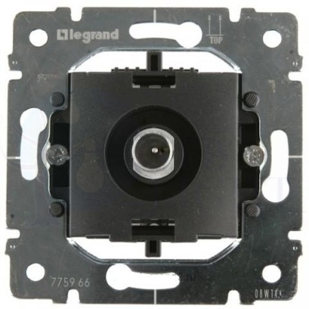 Розетка телевизионная оконечная Galea Life (TV, механизм, с/у) Legrand 696857