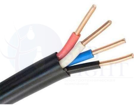 Кабель ВВГнг(A)-LS 4x2.5 N ок 0.66 кВ (ТРТС, м) Энергокабель ЭК000023068
