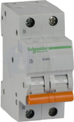 Автомат 1P+N 16А Домовой (4.5 кА, C) Schneider Electric 11213