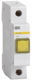 Сигнальная лампа ЛС-47М матрица желтая IEK