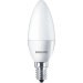 Светодиодная лампа Philips E14 6W = 60W теплый белый свет Essential арт. 929002273637
