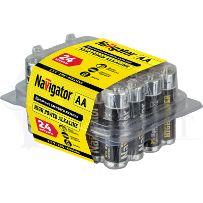 Батарейки серии NBT-NE (Щелочные высокой мощности) NBT-NE-LR6-BOX24